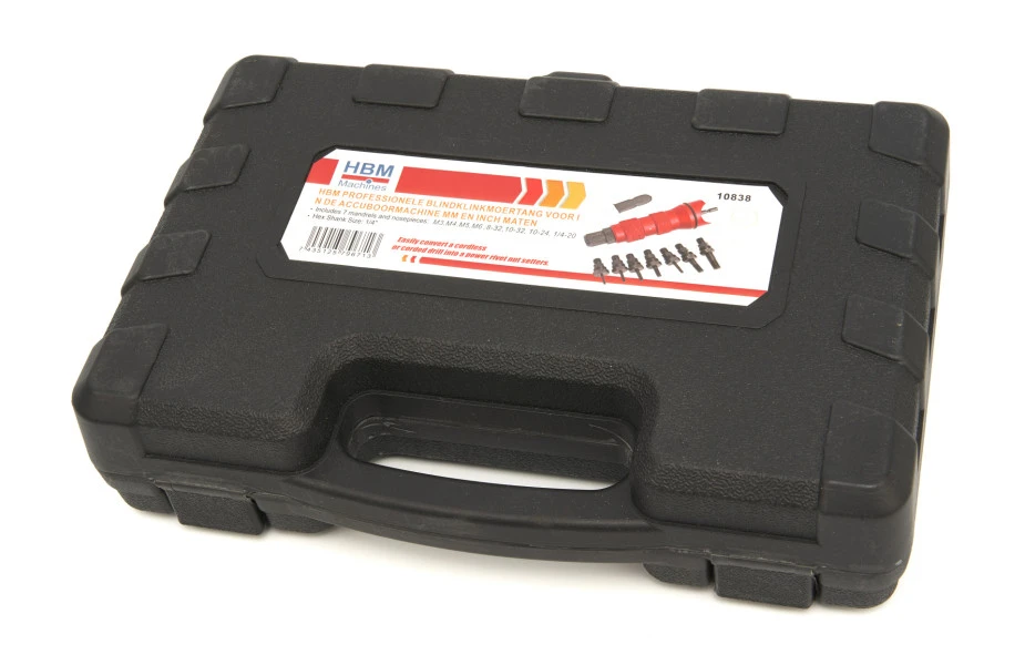 HBM Professionele Blindklinkmoertang Voor In De Accuboormachine MM En INCH Maten - Image 4