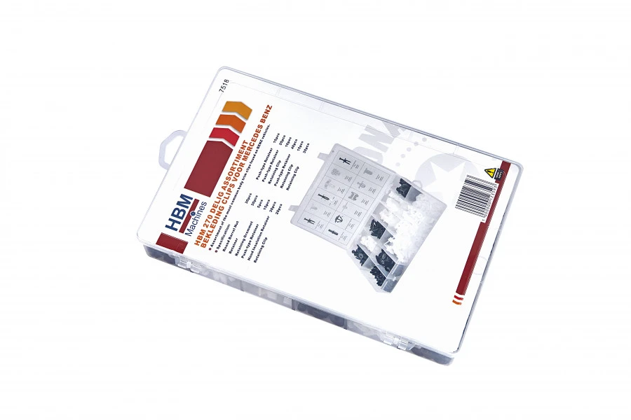 HBM 270 Delige Assortiment Bekleding Clips Voor Mercedes Benz - Image 2
