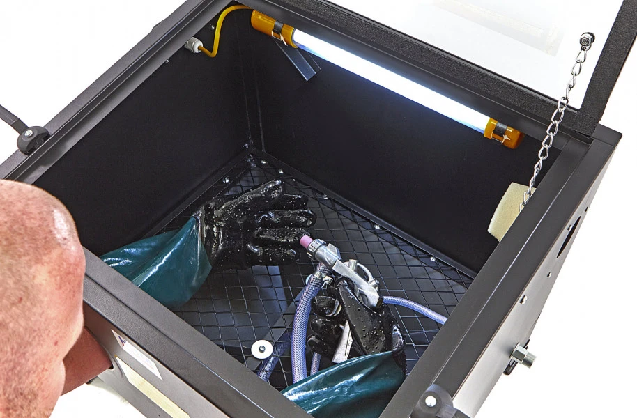 HBM SBC 90 Straalcabine Zwart - Image 6