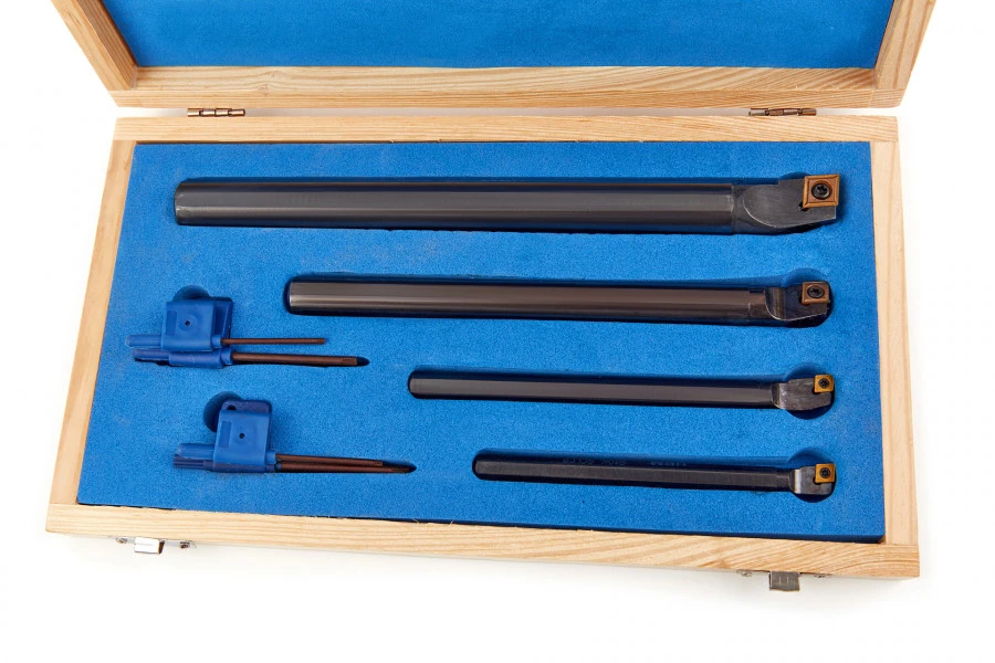 HBM 4 Delige Binnendraaibeitelset Met HM Wisselplaten - Image 5