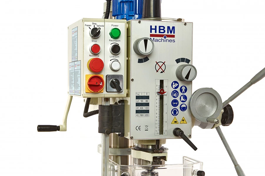 HBM 40 Mm Professionele Tandwiel Aangedreven Kolomboormachine - Image 5