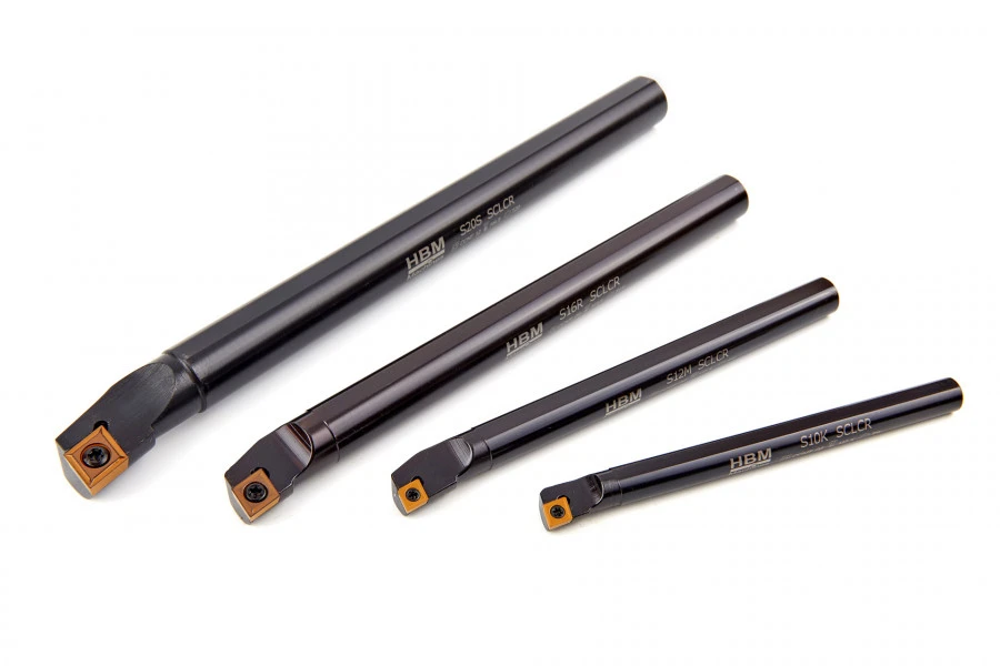 HBM 4 Delige Binnendraaibeitelset Met HM Wisselplaten - Image 2