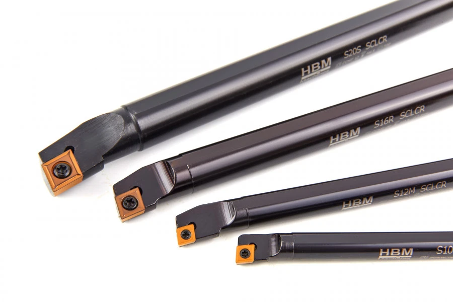 HBM 4 Delige Binnendraaibeitelset Met HM Wisselplaten - Image 3