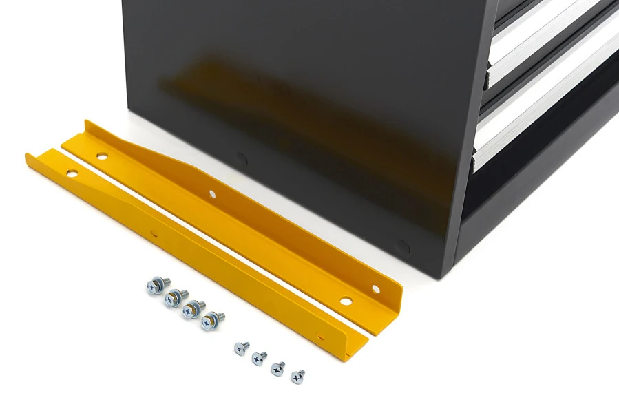 HBM 8 Laden Profi Gereedschapskast 90 X 45 X 90 Cm Zwart - Image 2