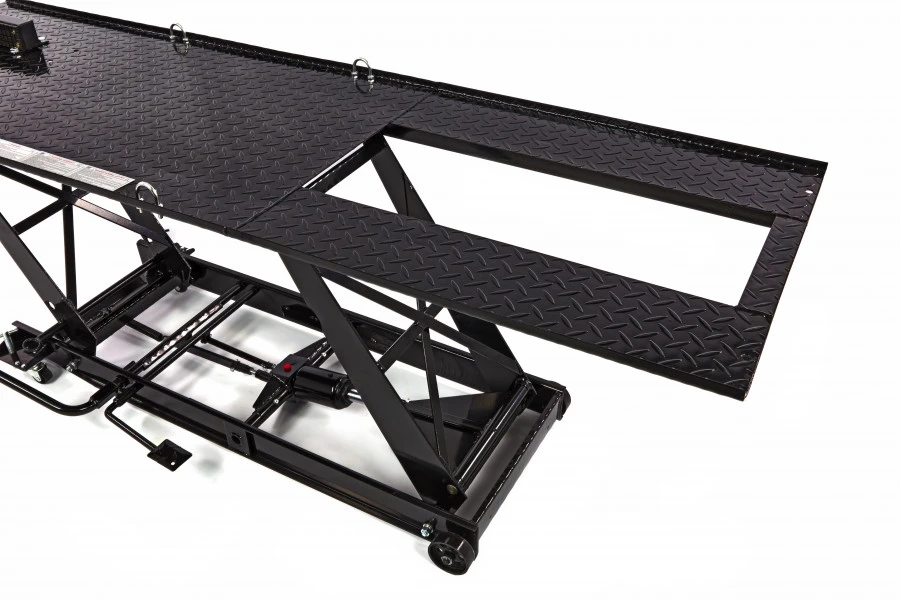 HBM 300 Motorheftafel Hydraulisch Met Luxe Voorwielklem - Zwart - Image 6