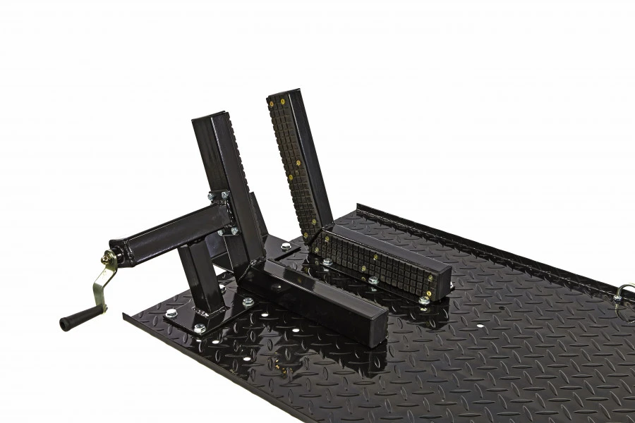 HBM 300 Motorheftafel Hydraulisch Met Luxe Voorwielklem - Zwart - Image 7