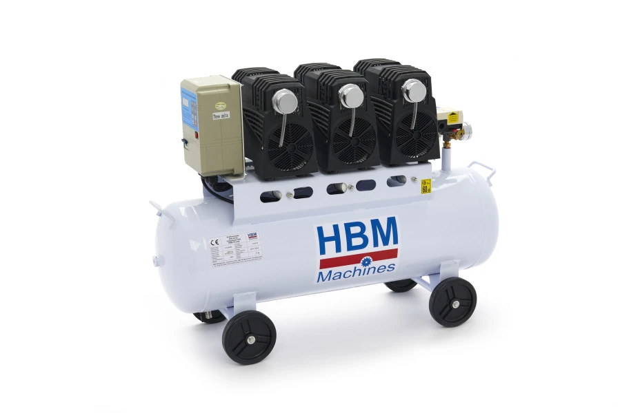 HBM 70 Liter Professionele Low Noise Compressor - Model 2