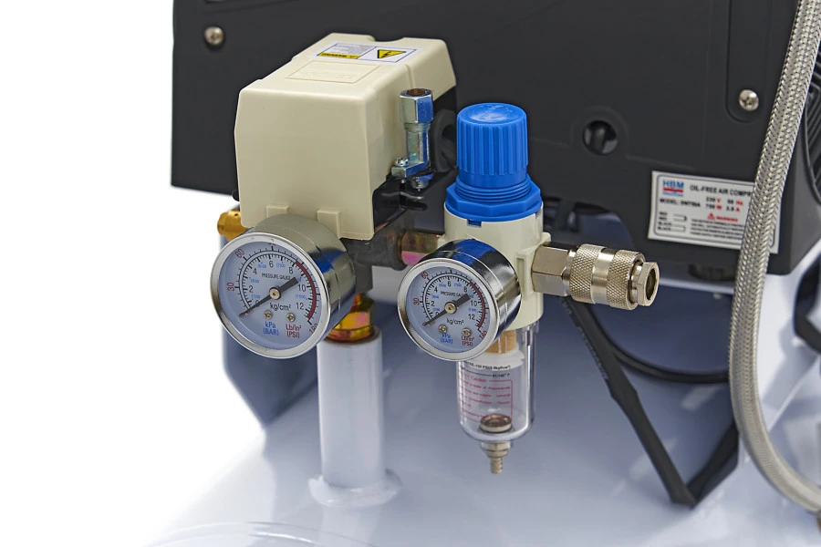 HBM 70 Liter Professionele Low Noise Compressor - Model 2 - Image 9