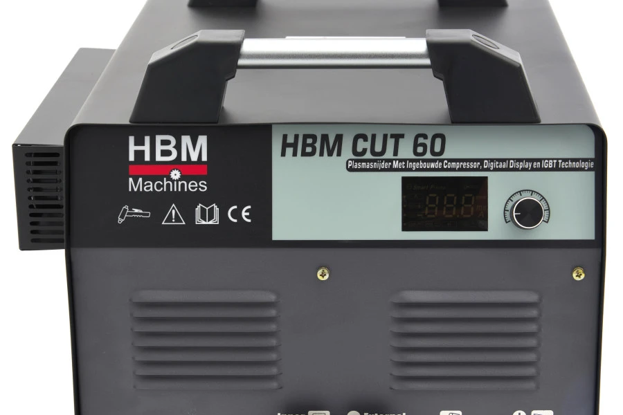 HBM CUT 60 Plasmasnijder Met Ingebouwde Compressor, Digitaal Display En IGBT Technologie 400 Volt - Image 5