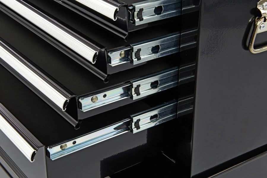 HBM Gereedschapswagen Met Opzetkast 61 Cm, Zwart - Image 3