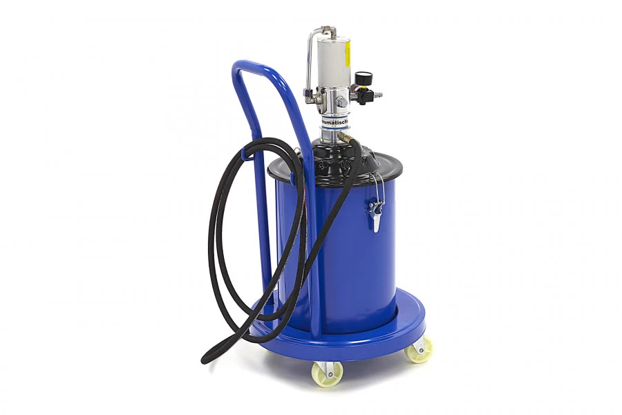 HBM 20 Liter Mobiele Pneumatische Vetpomp 300-400 Bar Persdruk - Image 2