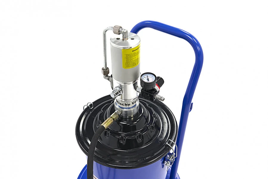 HBM 20 Liter Mobiele Pneumatische Vetpomp 300-400 Bar Persdruk - Image 5