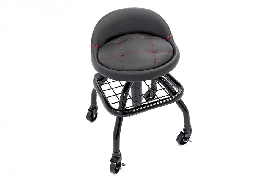 HBM Professionele Werkplaatsstoel, Werkstoel Met Gasveer – Model 3