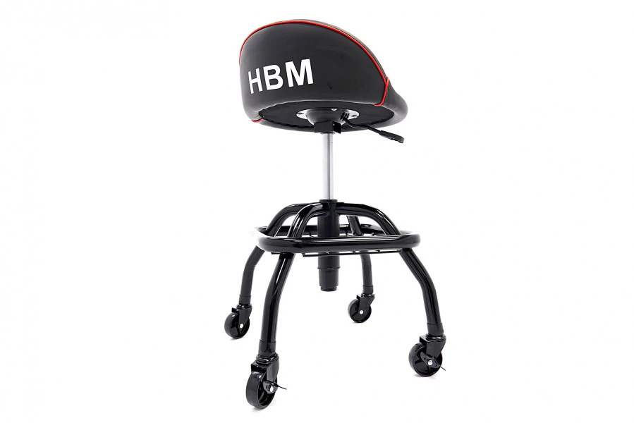 HBM Professionele Werkplaatsstoel, Werkstoel Met Gasveer – Model 3 - Image 4