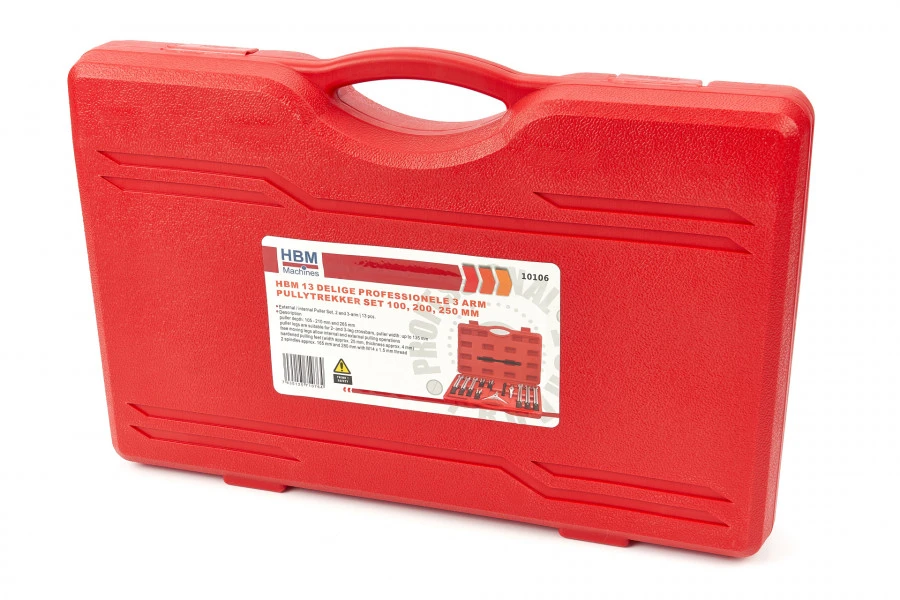 HBM 13 Delige Professionele 3 Arm Pullytrekker Set 105, 210, 265 Mm - Image 5