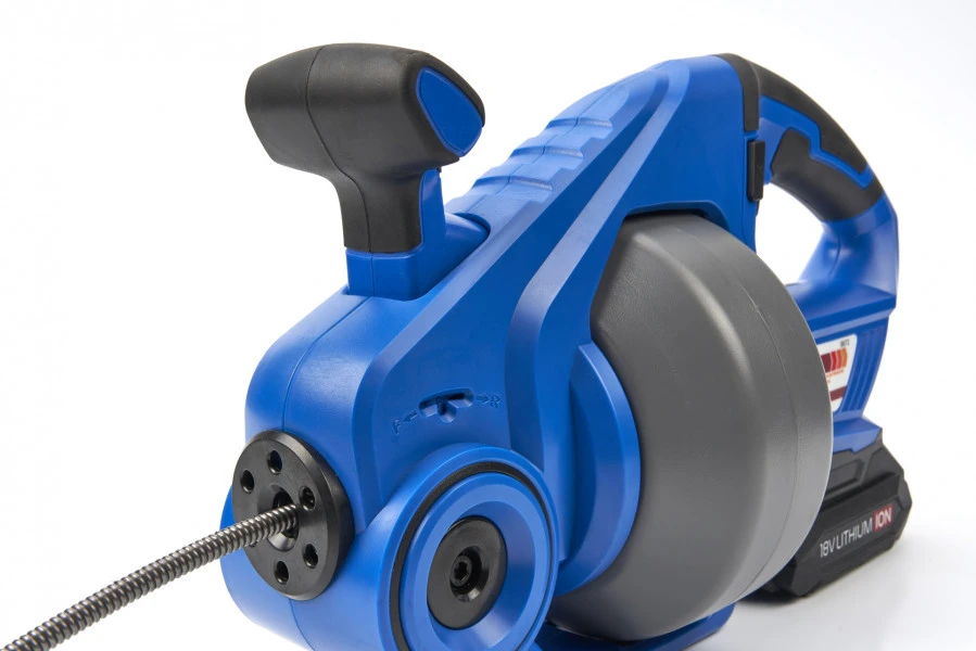 HBM Professionele Elektrische Gootsteenontstopper Op Accu 18 Volt 2,0AH - Image 6