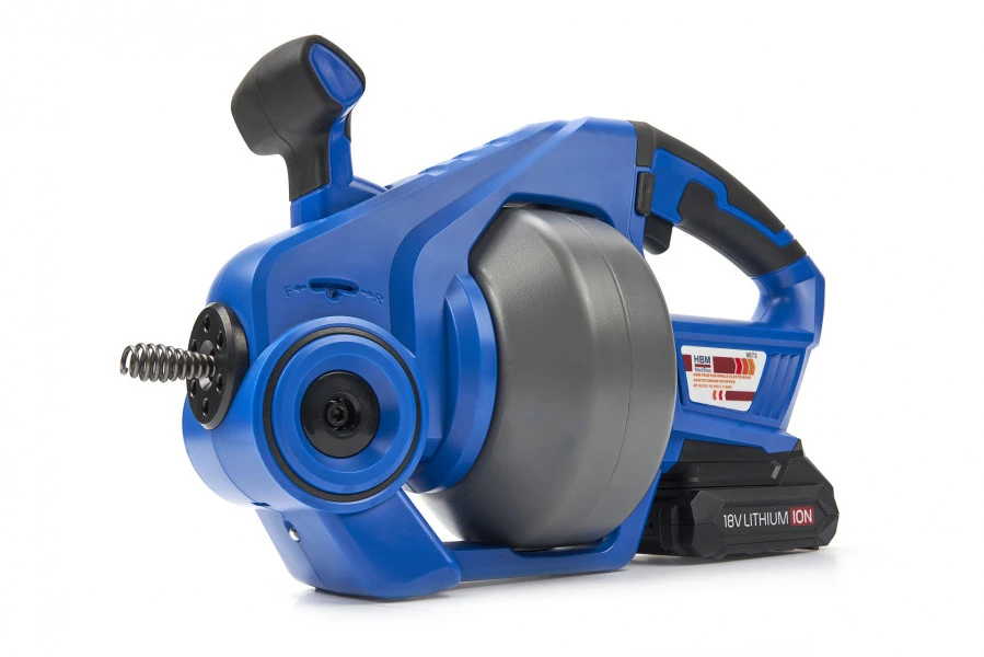 HBM Professionele Elektrische Gootsteenontstopper Op Accu 18 Volt 2,0AH - Image 8