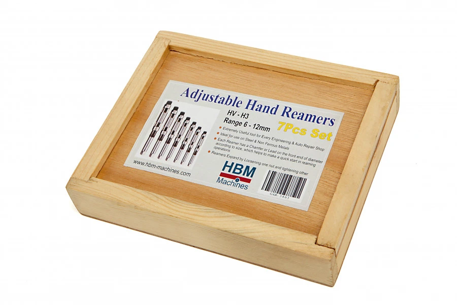 HBM 7 Delige Verstelbare Ruimerset 6mm T/M 12mm - Image 2