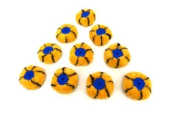 HBM 10 Delige Reserve Rollerset Voor HBM 100 Mm Hoek Verfroller