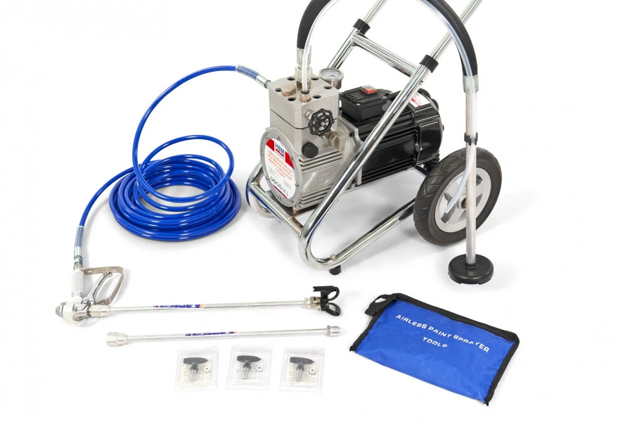 HBM Hogedruk Airless Spuitmachine Verfspuit Wandspuitmachine Set 1500 Watt - Image 3