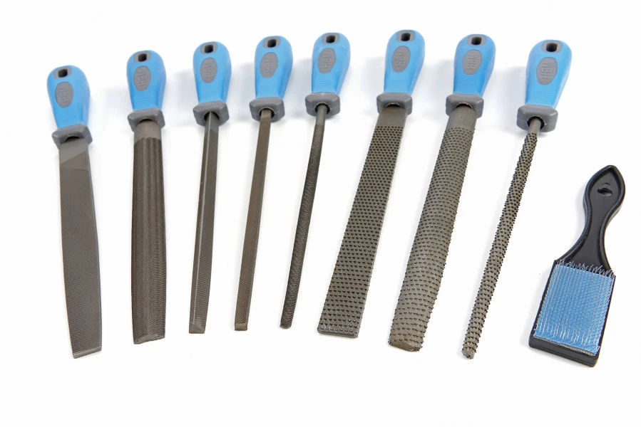 HBM 9 Delige Vijlenset En Raspenset - Image 2