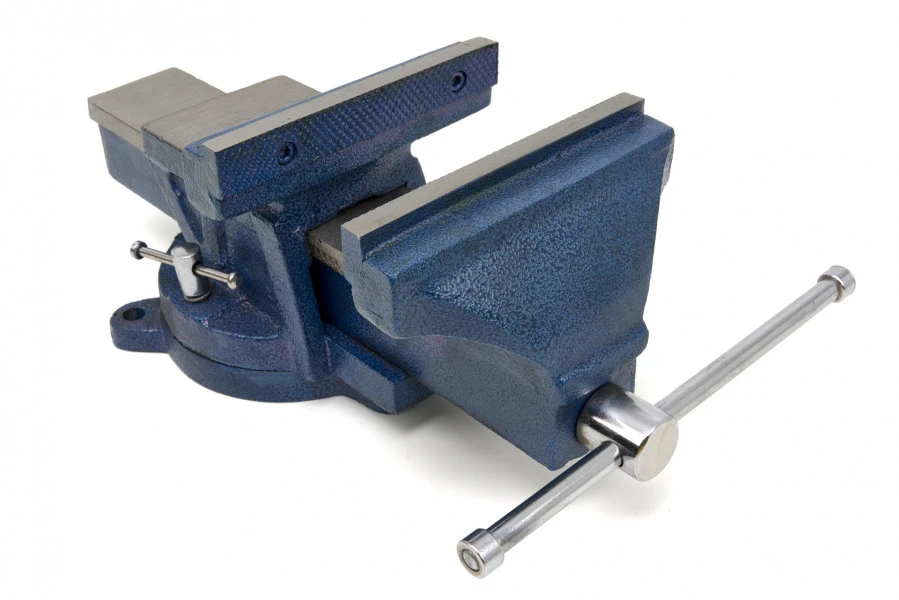 HBM Profi 150 Mm Bankschroef Met Draaibaar Onderstel - Image 3