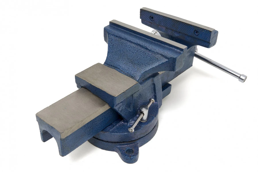 HBM Profi 150 Mm Bankschroef Met Draaibaar Onderstel - Image 4