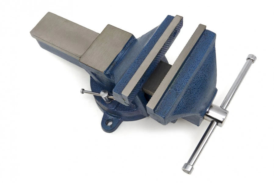 HBM Profi 150 Mm Bankschroef Met Draaibaar Onderstel - Image 6