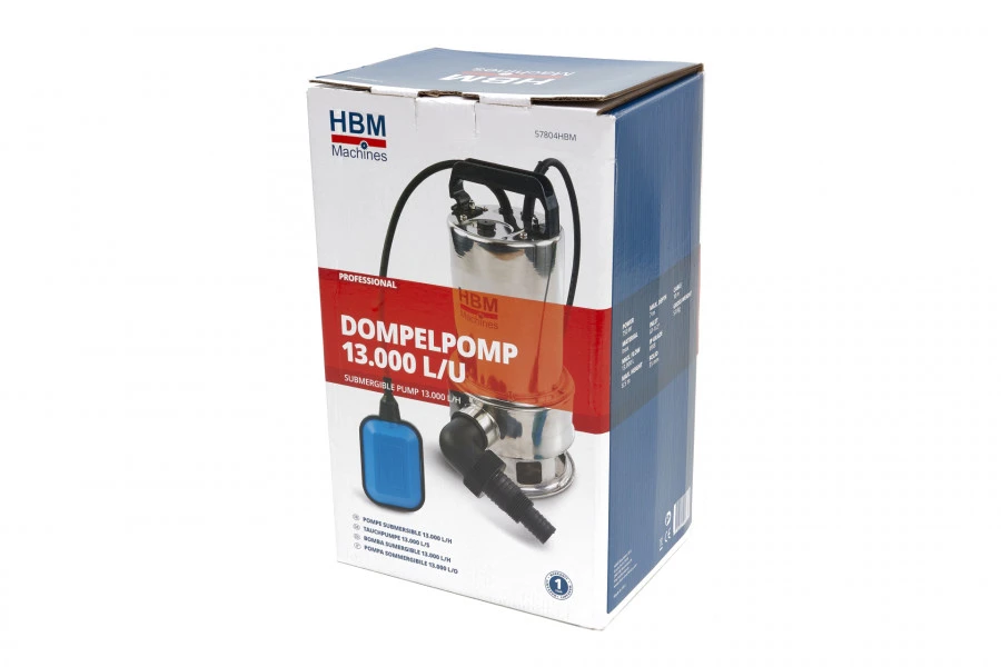 HBM 750W RVS Dompelpomp 13.000 L/H - Image 5