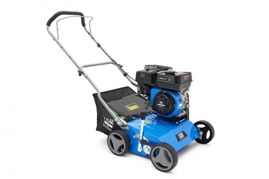 HBM Profi Benzine 208 Cc / 4 Takt Verticuteermachine 400 Mm Met 18 Messen - Image 2