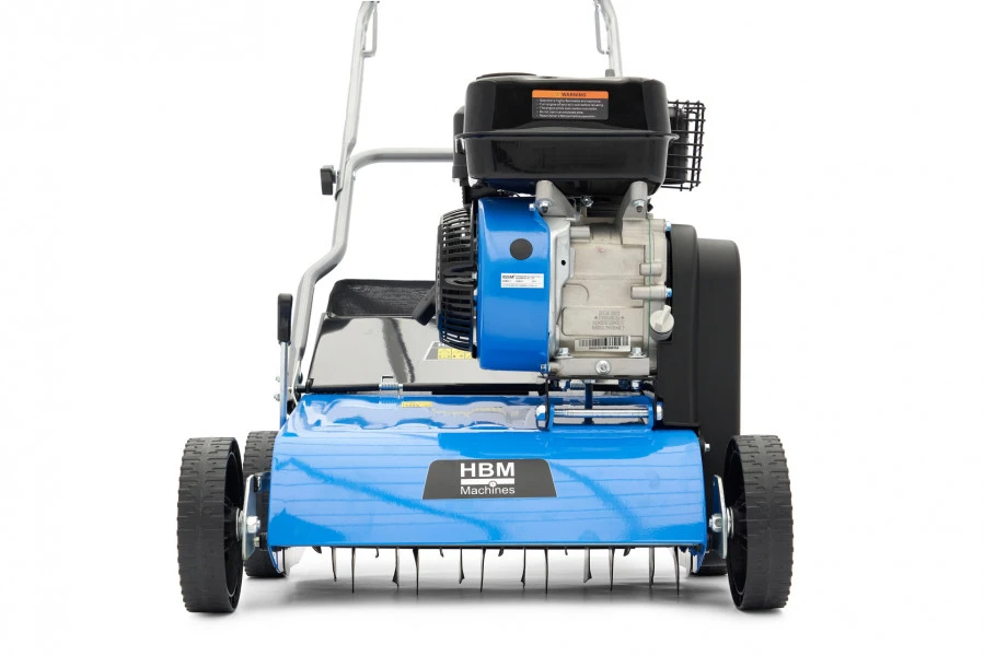 HBM Profi Benzine 208 Cc / 4 Takt Verticuteermachine 400 Mm Met 18 Messen - Image 7