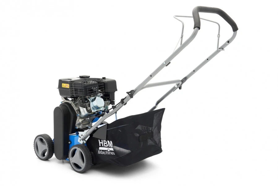 HBM Profi Benzine 208 Cc / 4 Takt Verticuteermachine 400 Mm Met 18 Messen - Image 5