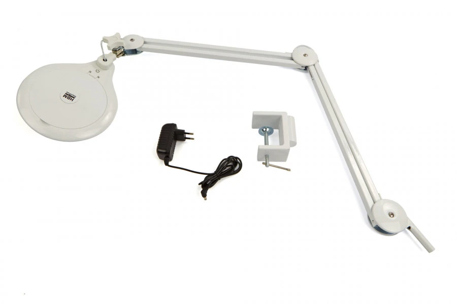 HBM LED Verstelbare Loupelamp Met Dimmer En Tafelklem – 3800LUX - Image 7