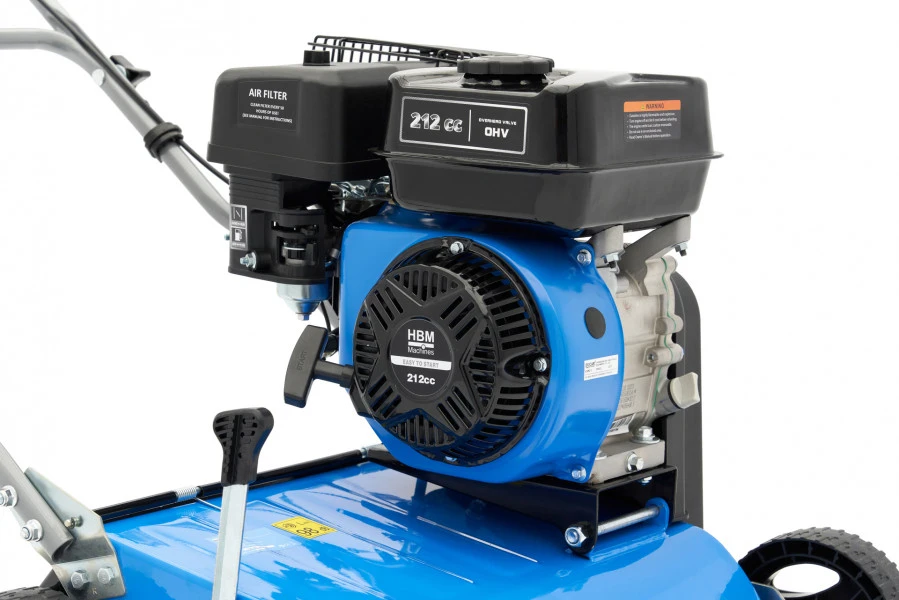 HBM Profi Benzine 208 Cc / 4 Takt Verticuteermachine 400 Mm Met 18 Messen - Image 11