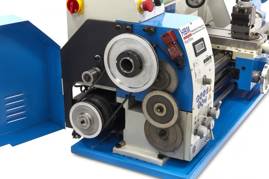 HBM 290 X 750 Professionele Variabele Metaaldraaibank Compleet - Image 8