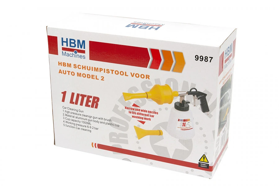 HBM Schuimpistool Voor Auto Model 2 - Image 3
