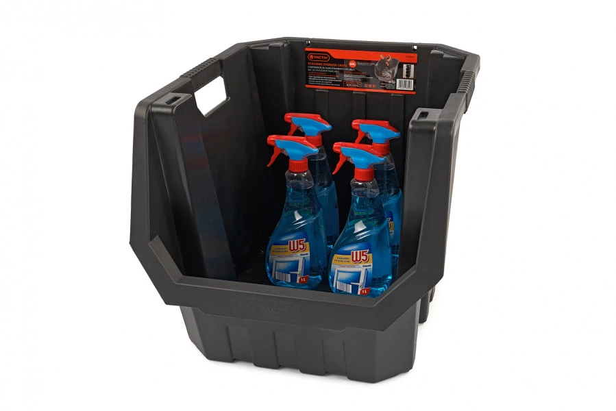 TACTIX Opbergbak, Stapelbaar, 45,5 X 58 X 40 Cm - Image 5