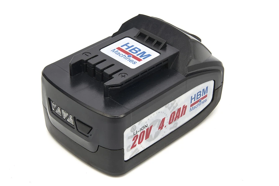 HBM Professionele 20 Volt 4,0AH Lion Vlakschuurmachine Inclusief 2 Lion Accu's En 15 Schuurvellen - Image 9
