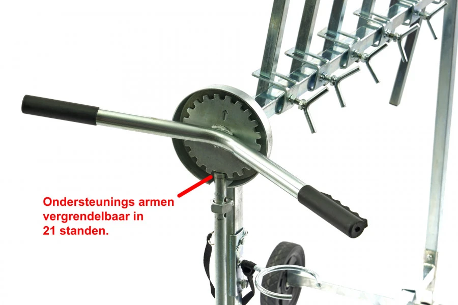 HBM Verrijdbare En Draaibare Spuitstandaard, Schuurstandaard - Image 3