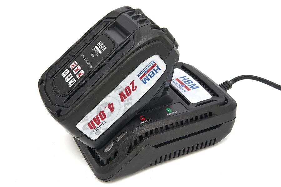 HBM Professionele 20 Volt 4,0AH Lion Vlakschuurmachine Inclusief 2 Lion Accu's En 15 Schuurvellen - Image 13