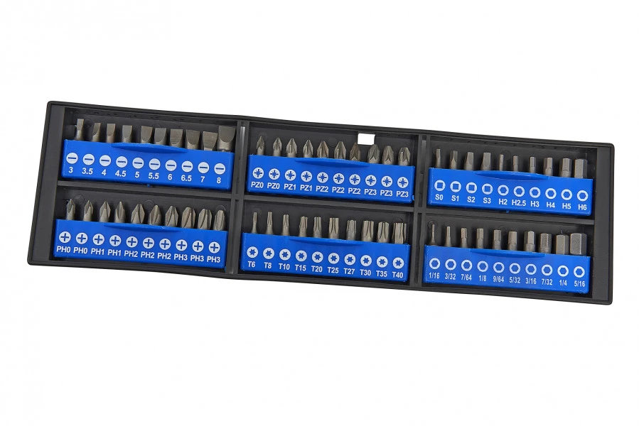 HBM Profi 100 Delige Soft Grip Schroevendraaierset, Dopsleutelset En Bitset Met Houder - Image 7