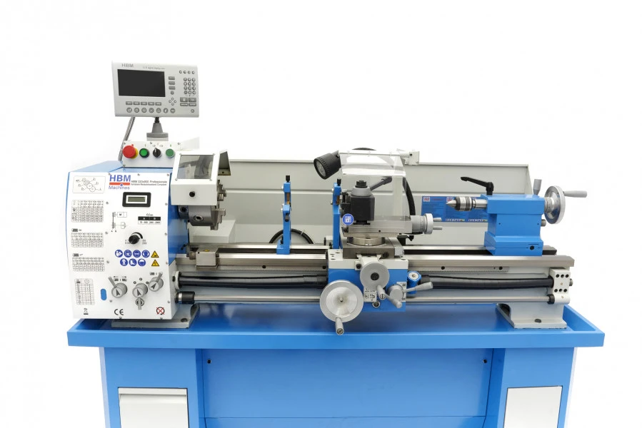 HBM 320 X 900 DRO Professionele Variabele Metaaldraaibank Compleet Met LCD Display - Image 3