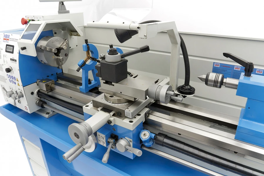HBM 320 X 900 DRO Professionele Variabele Metaaldraaibank Compleet Met LCD Display - Image 6