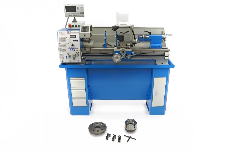 HBM 320 X 900 DRO Professionele Variabele Metaaldraaibank Compleet Met LCD Display - Image 11
