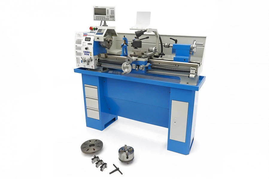 HBM 320 X 900 DRO Professionele Variabele Metaaldraaibank Compleet Met LCD Display - Image 12