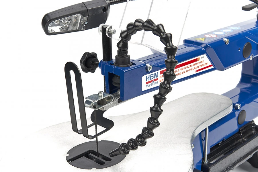 HBM Variabele Figuurzaagmachine Met Verlichting En Stofblaassysteem - Image 4