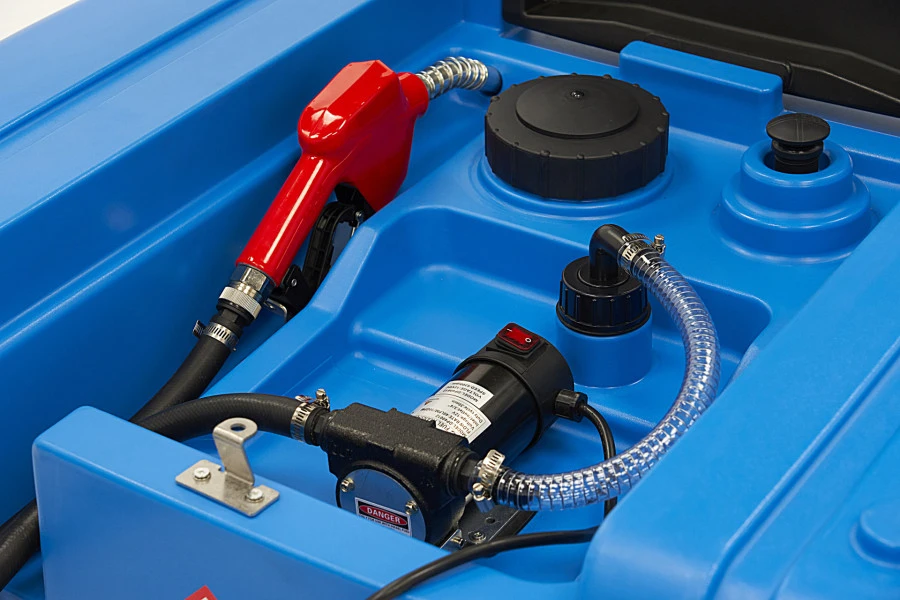 HBM 12 Volt 200 Liter Kunststof Mobiele Dieseltank - Image 3