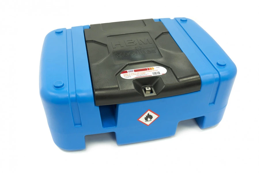 HBM 12 Volt 200 Liter Kunststof Mobiele Dieseltank - Image 6