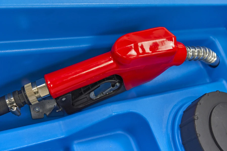 HBM 12 Volt 200 Liter Kunststof Mobiele Dieseltank - Image 10