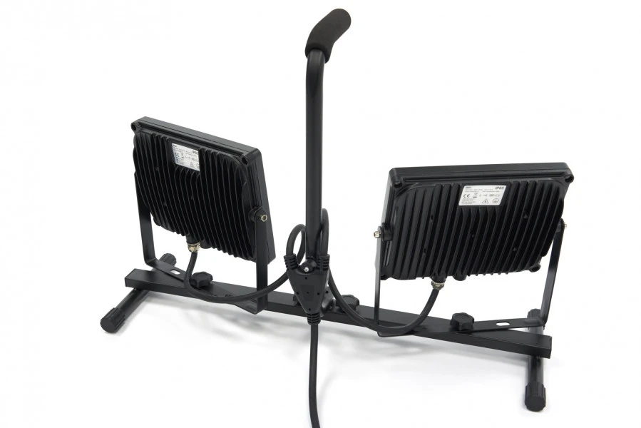HBM Dubbele LED Bouwlamp 2 X 50 Watt - 2 X 4000 Lumen Met Statief - Image 6